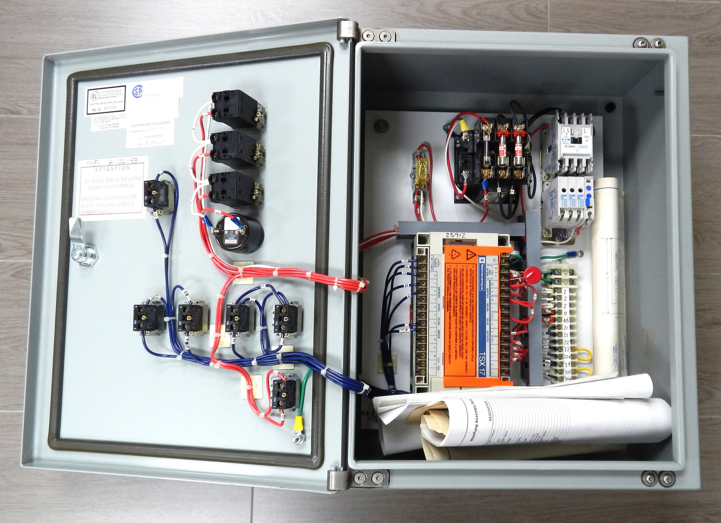 Poweramp Challenger Dock Leveler Control Panel 230V 3 Phase 115V Control Powerhook System 60Hz
