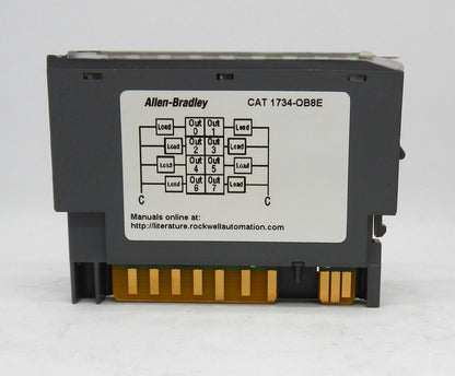 1734-OB8E Allen-Bradley POINT I/O Digital Output Module 8 Point 24VDC IP20