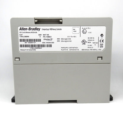 1769-L30ERM Allen-Bradley CompactLogix L3 Controller 1MB Memory Motion Support