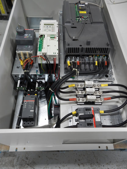 ABB ACH550-BCR-077A-6+F267 HVAC Variable Frequency Drive Panel 75HP 600VAC 77A VFD Enclosed