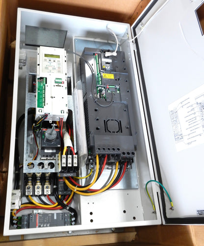 ABB ACH550-BCR-041A-6+F267 HVAC Bypass VFD Panel 40HP 600V Enclosed Variable Frequency Drive
