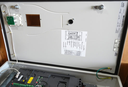 ABB ACH550-BCR-041A-6+F267 HVAC Bypass VFD Panel 40HP 600V Enclosed Variable Frequency Drive