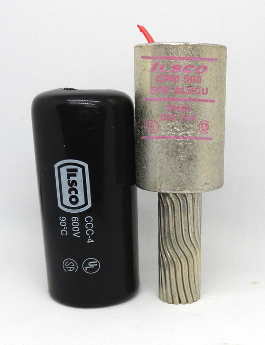 ACC-500 ILSCO 500 KCMIL 90° Pigtail Adapter 600V Aluminum Compression Connector
