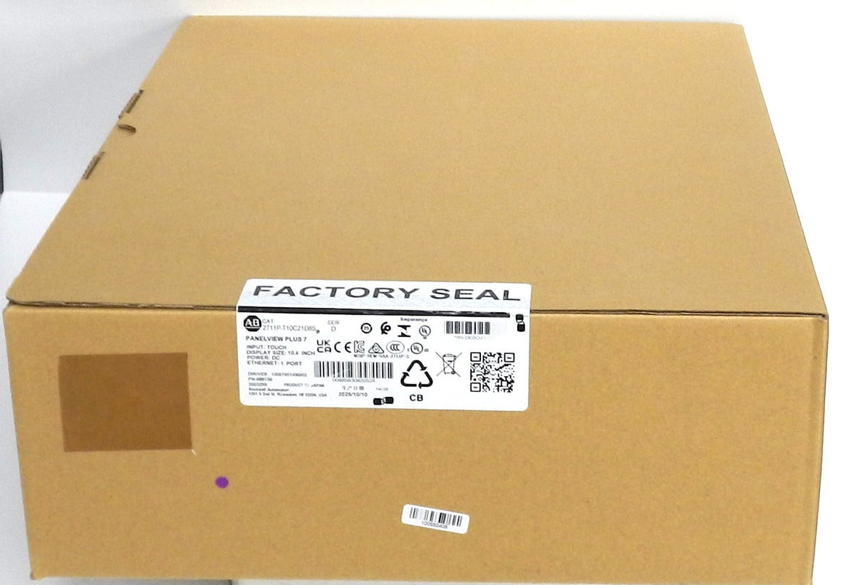 2711P-T10C21D8S Allen-Bradley PanelView Plus 7 Standard 10-Inch Color Touchscreen HMI