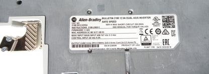 2198-D012-ERS4 Allen-Bradley Kinetix 5700 Dual Axis Servo Drive 5A 480V