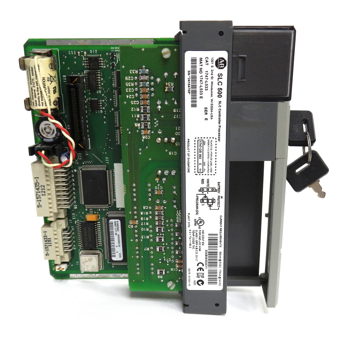 1747-L533 Allen-Bradley SLC 5/03 PLC Processor 32K Series E
