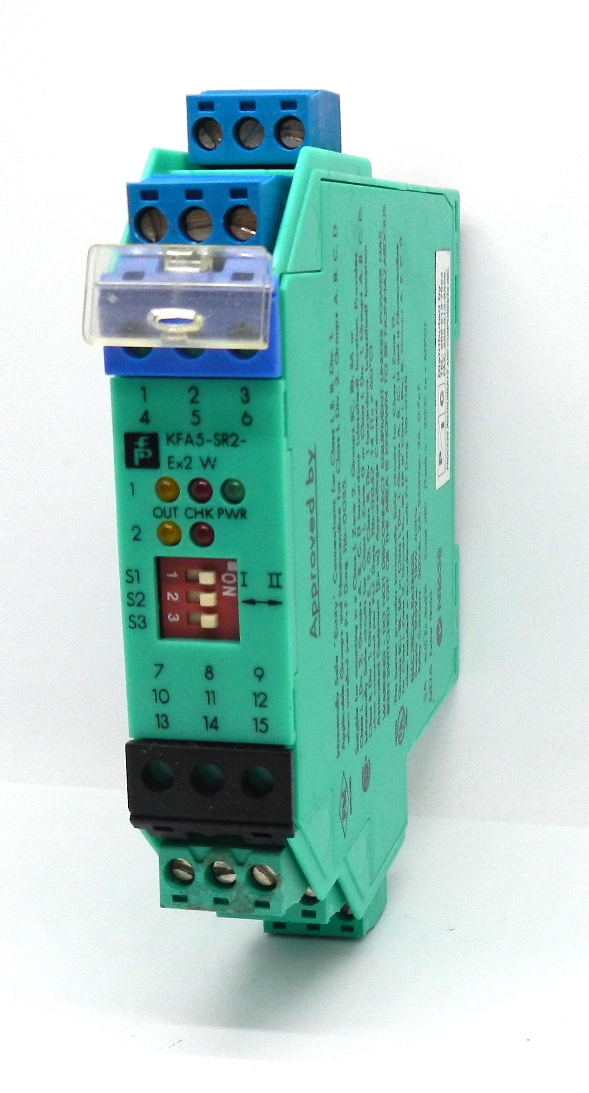 KFA5-SR2-Ex2.W Pepperl+Fuchs K-System 2-Channel Isolated Barrier Relay