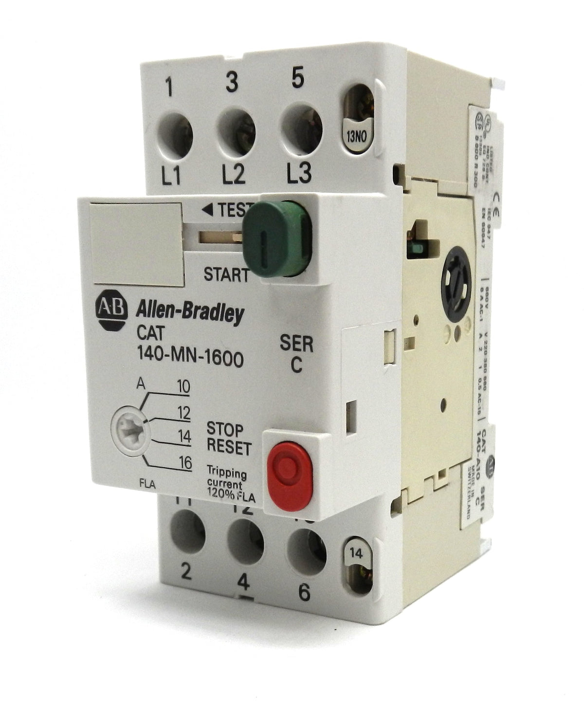 140-MN-1600 Allen-Bradley Manual Motor Starter 10–16A