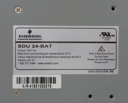 EMERSON-SOLA SDU 24-BAT