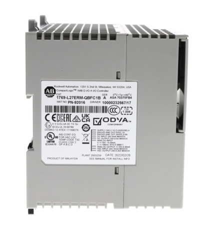 Allen-Bradley 1769-L27ERM-QBFC1B CompactLogix 5370 L2 Controller 24V DC