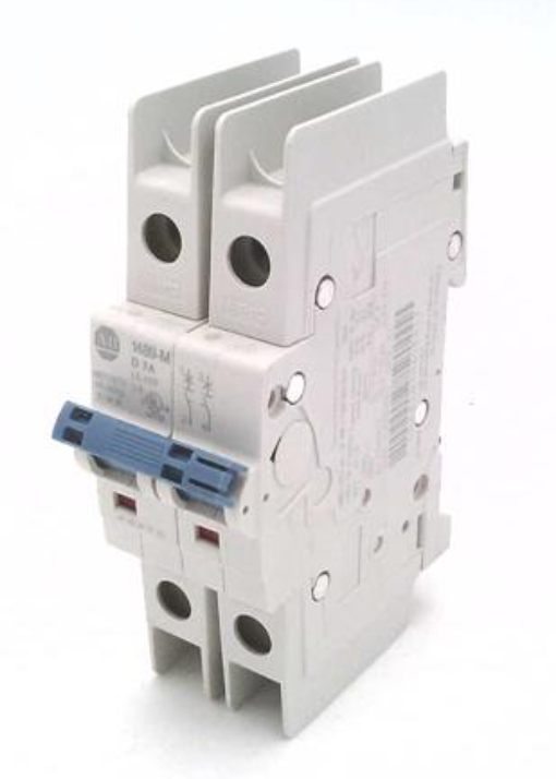 1489-M2D070 Allen-Bradley Miniature Circuit Breaker 2 Pole 7A Trip Curve D
