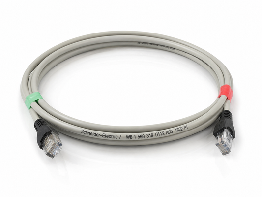 Schneider Electric W8 1 598 319 0112 A03 1822 PI Industrial Ethernet RJ45 Cable – PLC Communication Cable