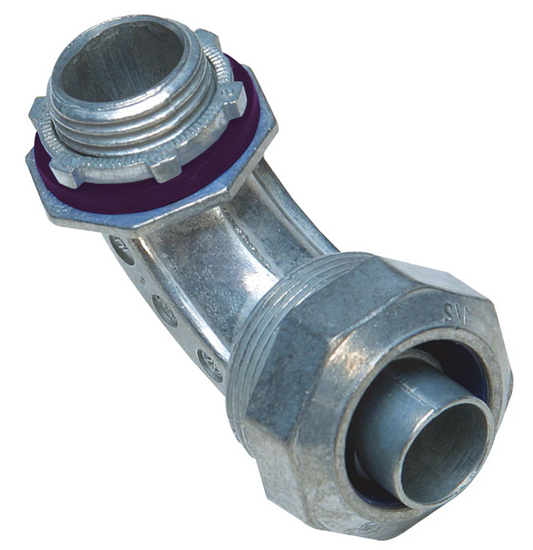 Sigma ProConnex 1-1/4-in 90-Degree Liquid tight Die Cast Zinc Sealing Connector Conduit Fittings