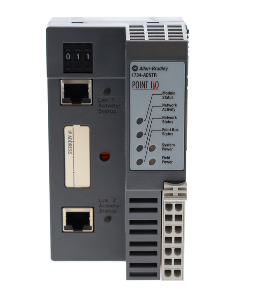 Allen-Bradley 1734-AENTR POINT I/O Ethernet/IP Adapter | Dual Port | 24VDC | Rockwell Automation