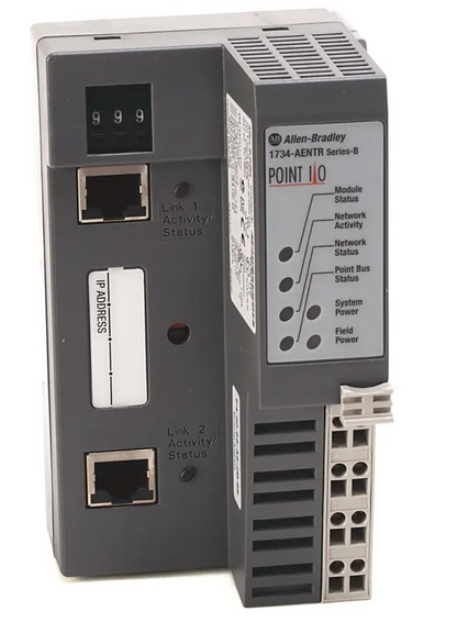 1734-AENTR Allen-Bradley POINT I/O EtherNet/IP Adapter Dual Port 24VDC