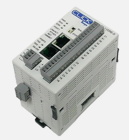 C0-11DRE-D CLICK Koyo PLC CPU – 24VDC, Ethernet, RS-232, Relay Outputs
