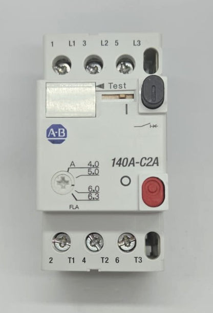 Allen-Bradley 140-C2A-B63 Manual Motor Starter 4-6.3A Motor Protection Switch