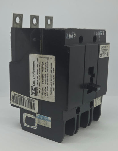 GBH3020 Cutler-Hammer 3-Pole 20A 480VAC Circuit Breaker