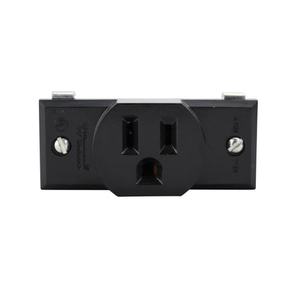 Wiremold 2127GA Grounding Receptacle 15A 125V Surface Raceway Outlet Legrand