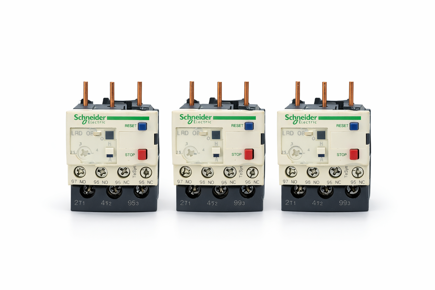 Schneider Electric LRD08 Thermal Overload Relay 2.5-4A TeSys LRD Motor Protection