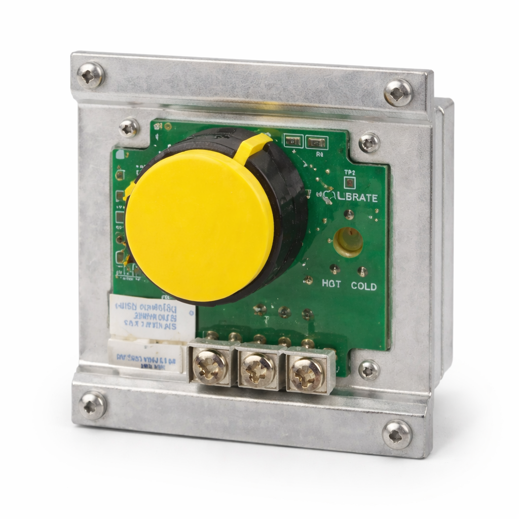 Industrial Adjustable Electronic Thermostat Controller – Panel Mount Temperature Control Module SN 255343