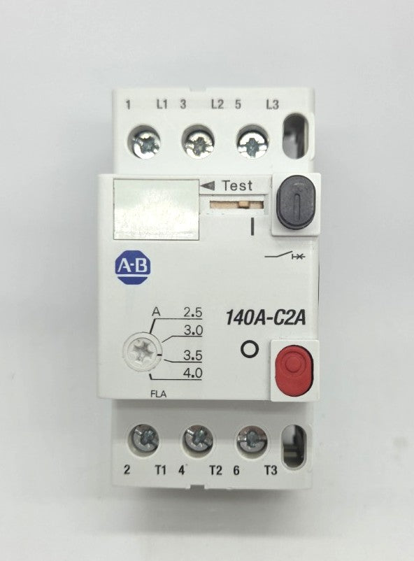 Allen-Bradley 140A-C2A-B40A Manual Motor Starter 2.5-4.0A Motor Protection Switch