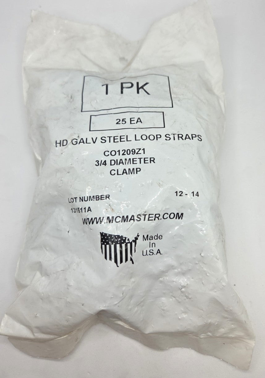 Galvanized Steel Cable Strap 3/4 Inch for BX AC MC Cable Clamp
